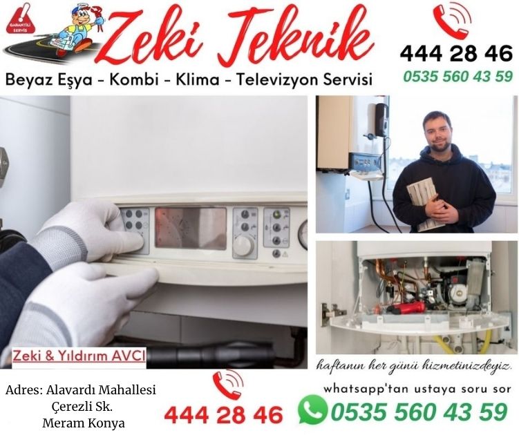 meram kombi bakım ücreti